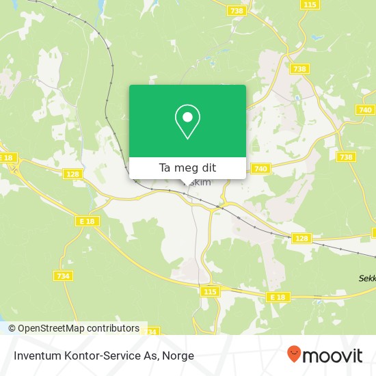 Inventum Kontor-Service As kart