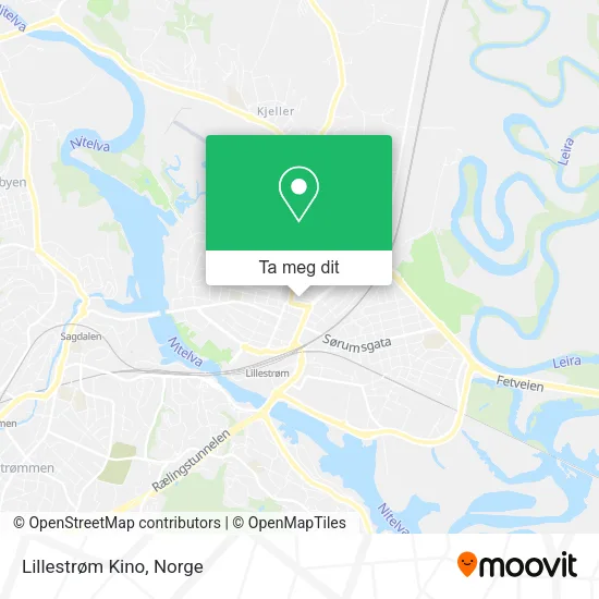 Lillestrøm Kino kart