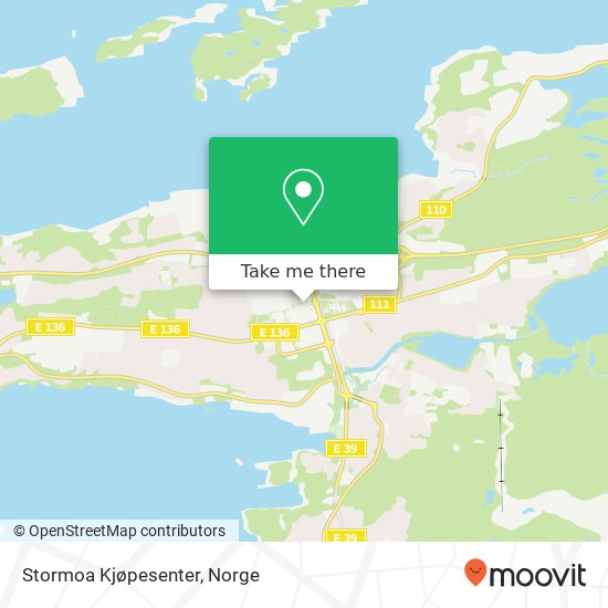 Stormoa Kjøpesenter kart