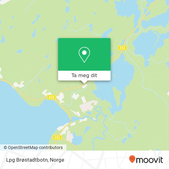 Lpg Brøstadtbotn kart