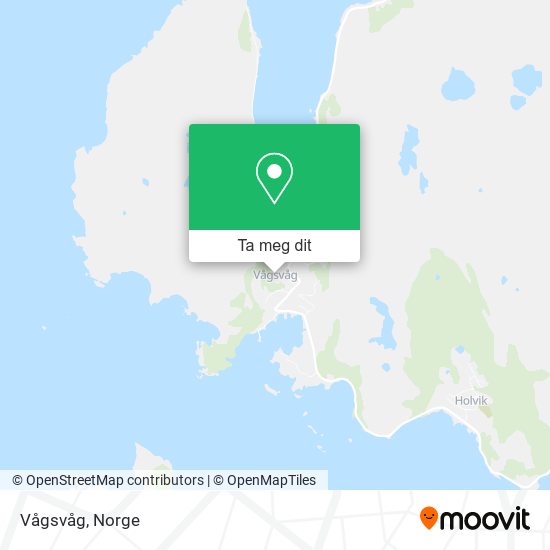 Vågsvåg kart