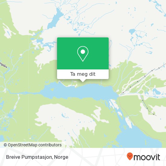 Breive Pumpstasjon kart