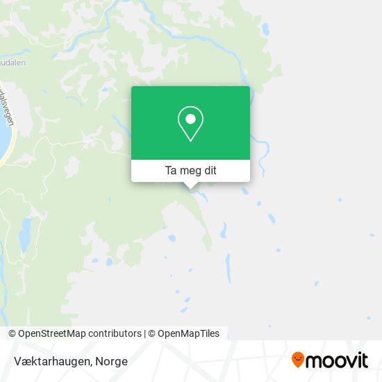 Væktarhaugen kart