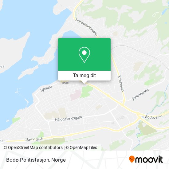 Bodø Politistasjon kart