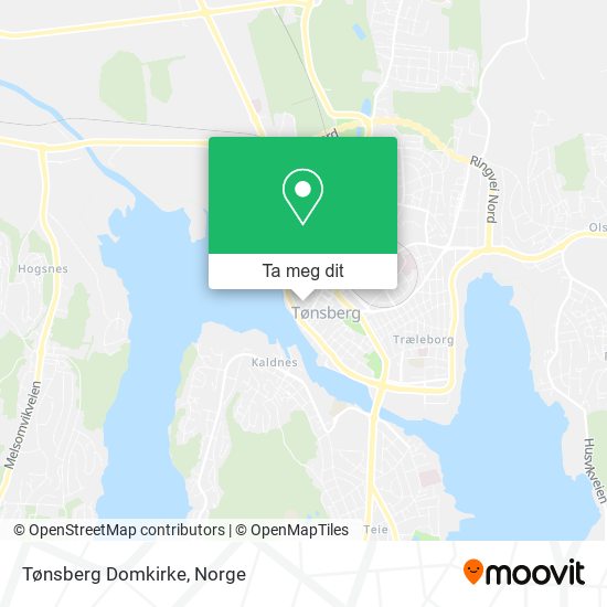 Tønsberg Domkirke kart