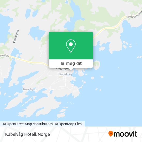 Kabelvåg Hotell kart