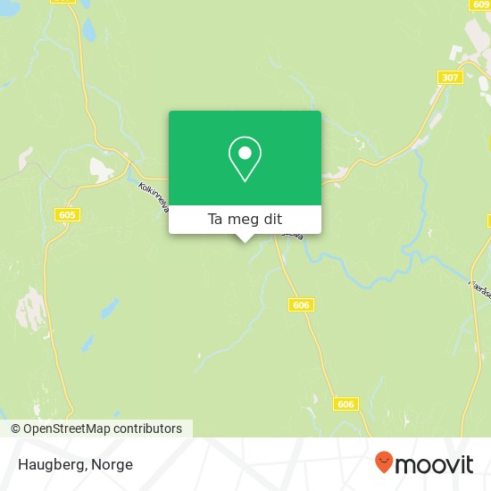 Haugberg kart