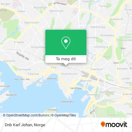 Dnb Karl Johan kart