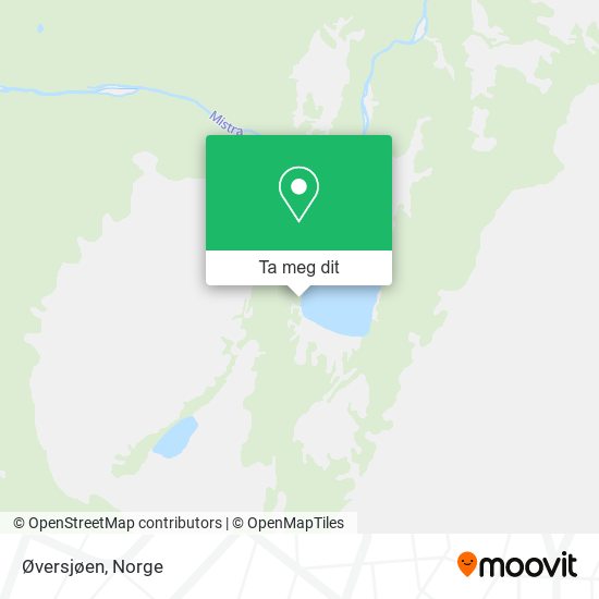 Øversjøen kart