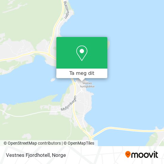 Vestnes Fjordhotell kart