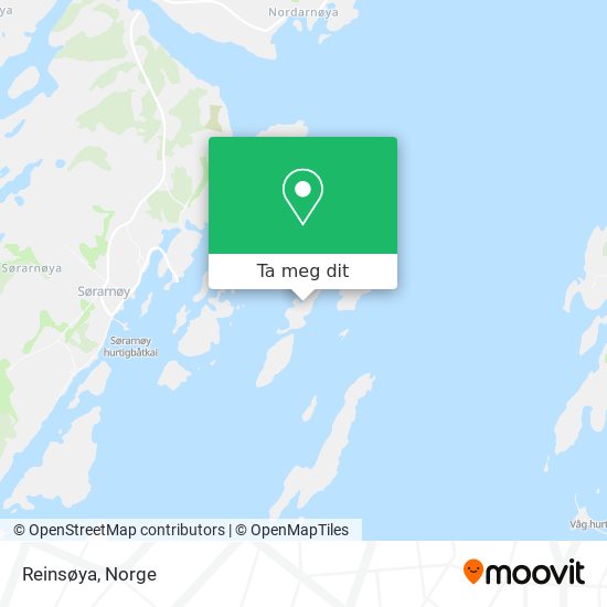 Reinsøya kart