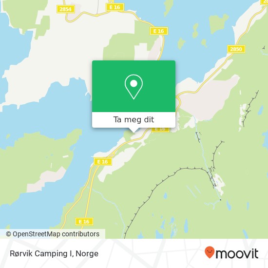 Rørvik Camping I kart