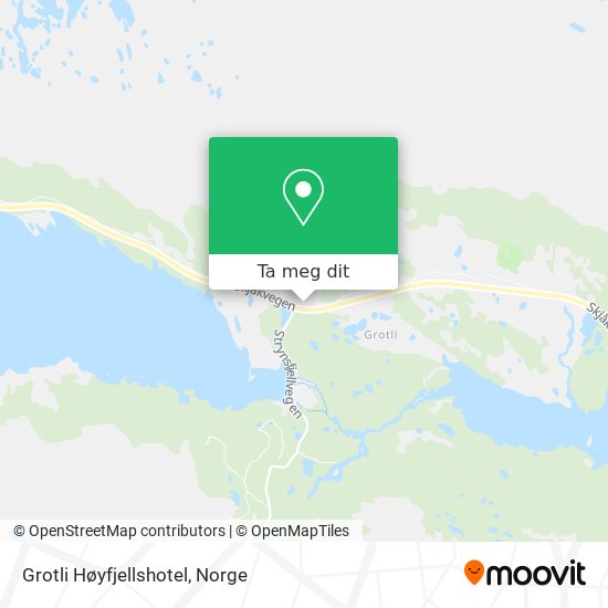 Grotli Høyfjellshotel kart