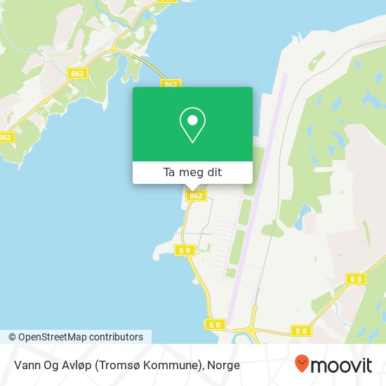 Vann Og Avløp (Tromsø Kommune) kart