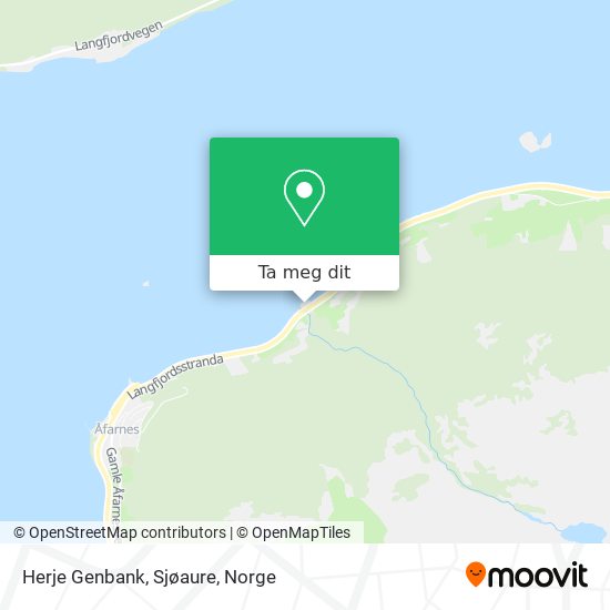 Herje Genbank, Sjøaure kart