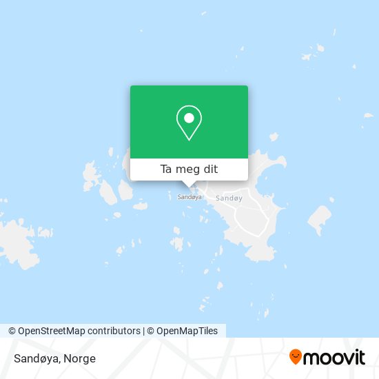 Sandøya kart