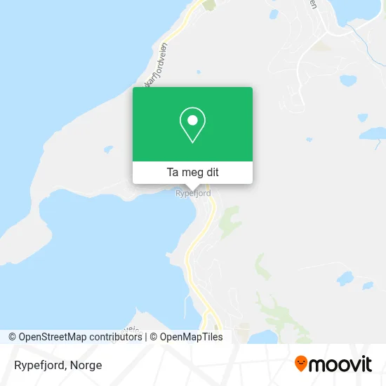 Rypefjord kart