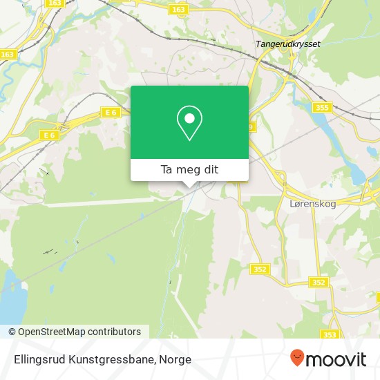 Ellingsrud Kunstgressbane kart