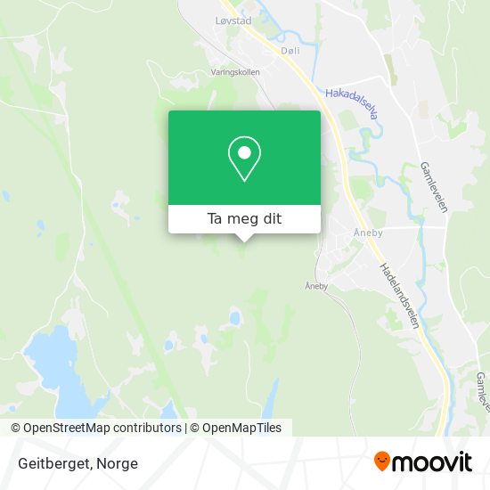 Geitberget kart