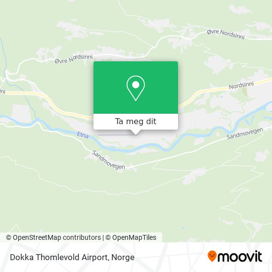 Dokka Thomlevold Airport kart