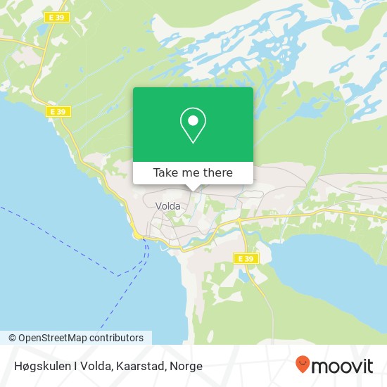 Høgskulen I Volda, Kaarstad kart