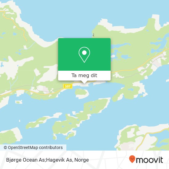 Bjørge Ocean As;Hagevik As kart