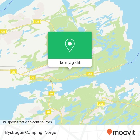 Byskogen Camping kart