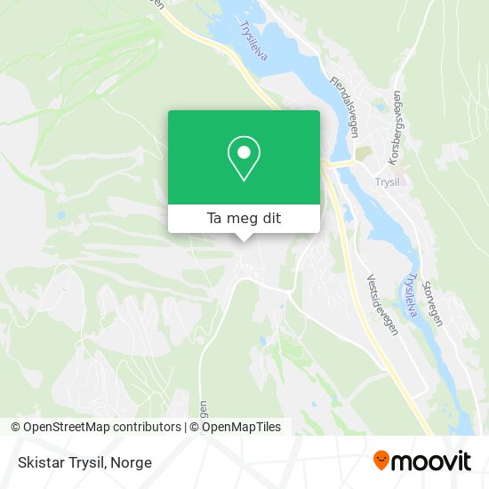 Skistar Trysil kart