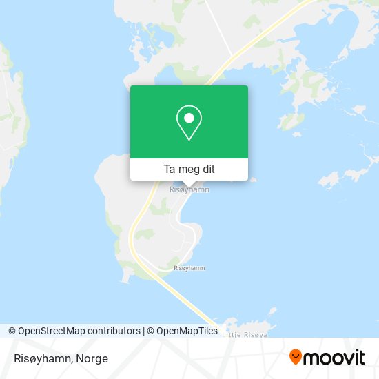 Risøyhamn kart