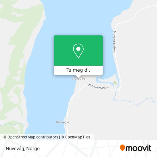 Nuvsvåg kart