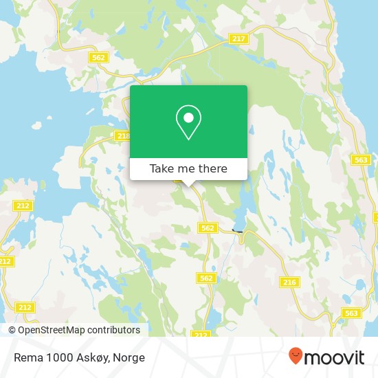 Rema 1000 Askøy kart