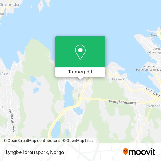 Lyngbø Idrettspark kart