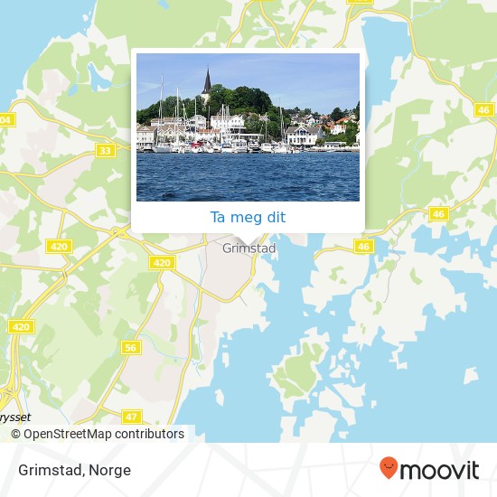 Grimstad kart