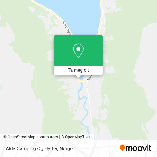 Alda Camping Og Hytter kart