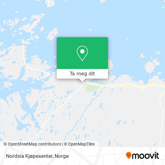 Nordsia Kjøpesenter kart