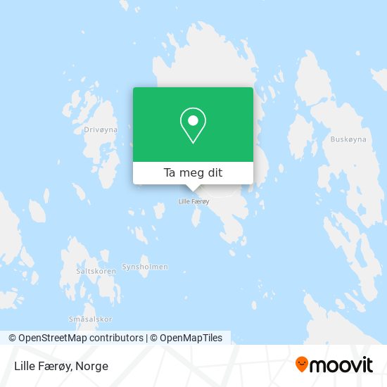 Lille Færøy kart