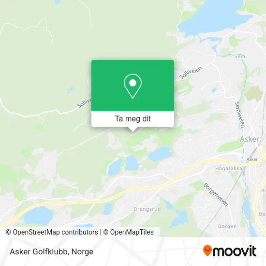 Asker Golfklubb kart