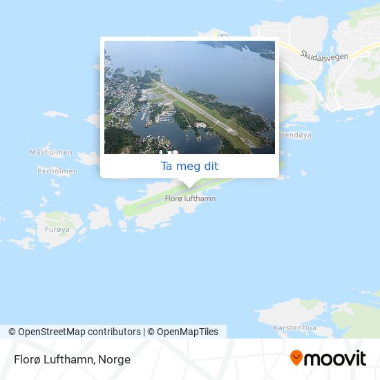 Florø Lufthamn kart