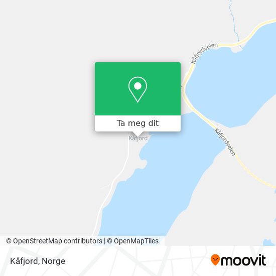 Kåfjord kart
