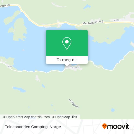 Telnessanden Camping kart