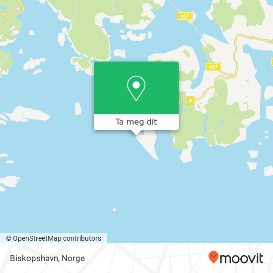 Biskopshavn kart