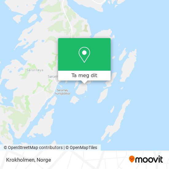 Krokholmen kart