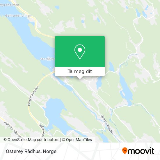 Osterøy Rådhus kart