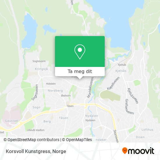 Korsvoll Kunstgress kart