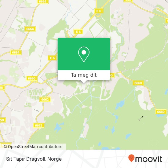 Sit Tapir Dragvoll kart