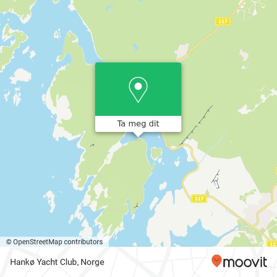 Hankø Yacht Club kart