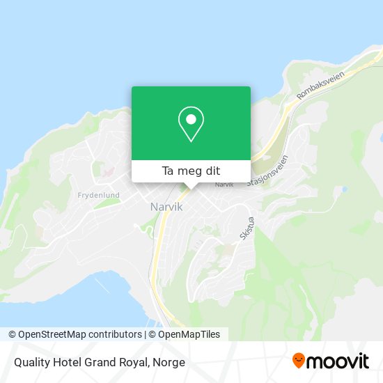 Quality Hotel Grand Royal kart