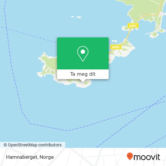 Hamnaberget kart
