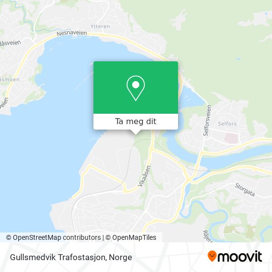 Gullsmedvik Trafostasjon kart