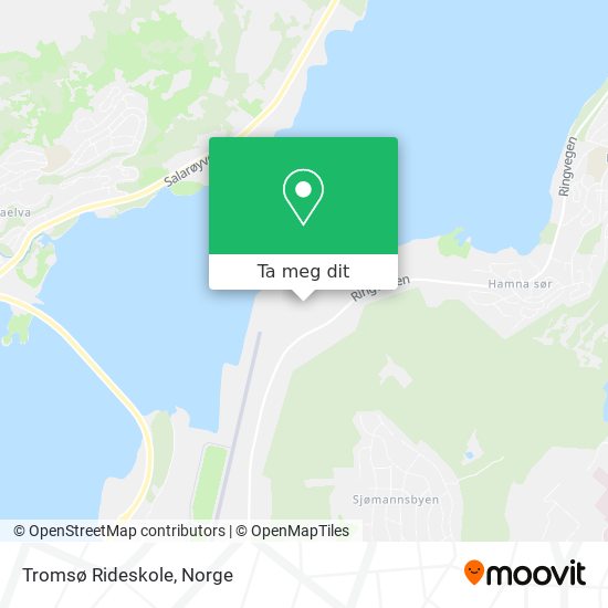 Tromsø Rideskole kart